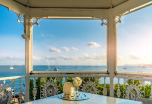 Australia, pavilion on the Queensland coast Australia, pavilion on the Queensland coast